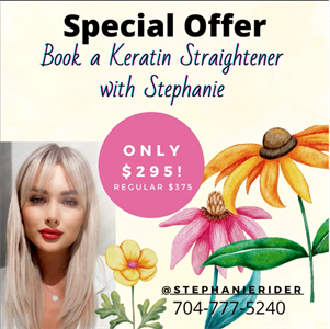 Keratin Straightener Special $295 (Regular $375) Photo